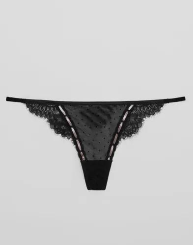 Hunkemöller - Svart - Dorothy Hl String Tr