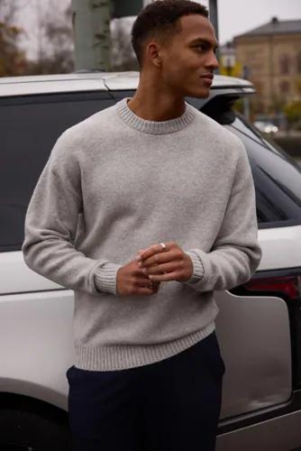 Jack & Jones Jjesoho Ollie Knit Crew Neck Sn Stickade tröjor Grå 