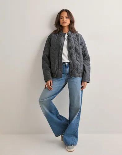 Only - Grå - Onlmartha Life Bomber Jacket Cc Otw 