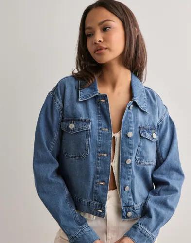 Only - Blå - Onllumi Ls Jacket Dnm Pim Noos 