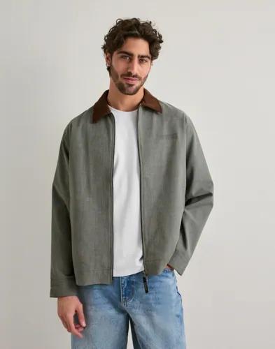 Woodbird Wbpon Guan Work Jacket Skjortjackor Grå