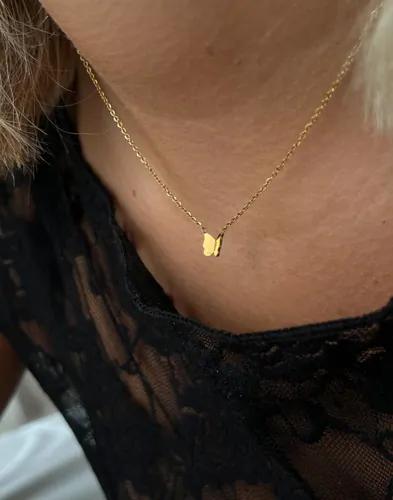 Muli Collection - Guld - Butterfly Necklace 