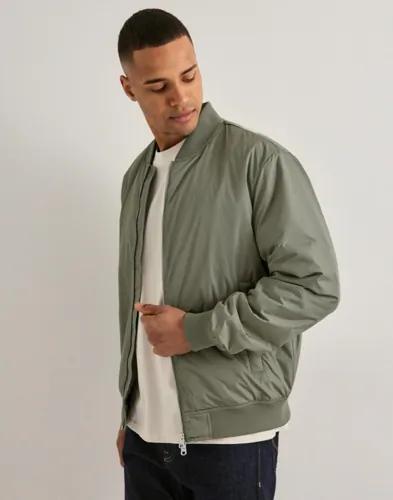 Selected Men Slhchris Bomber Jkt #S Bomberjackor Grön 