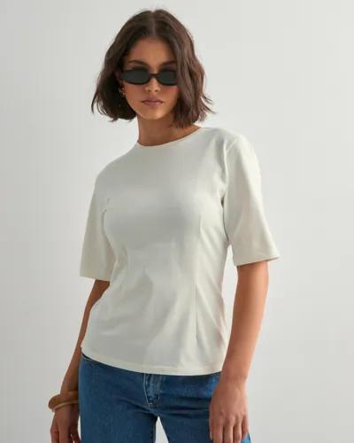 Only - Vit - Onlromy S/S O-Neck Top Cs Jrs 