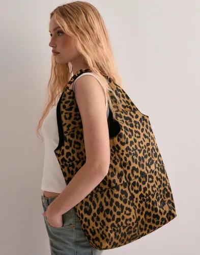 BECKSÖNDERGAARD - Multi/Mönstrad - Leopa Leather Demi Bag 