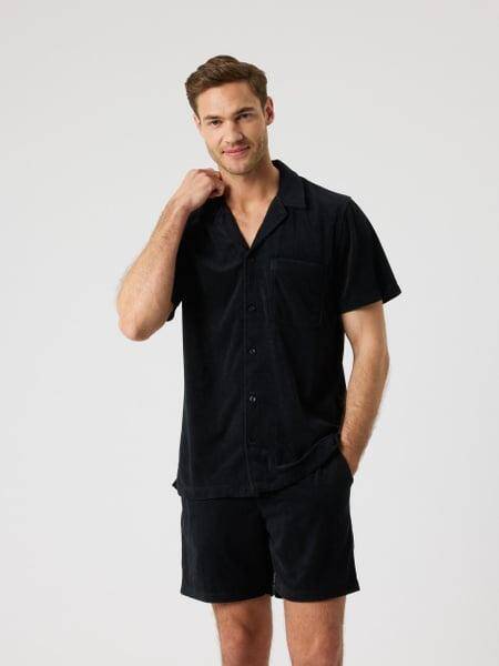 Björn Borg Borg Toweling Pool Shirt Svart, XXL 