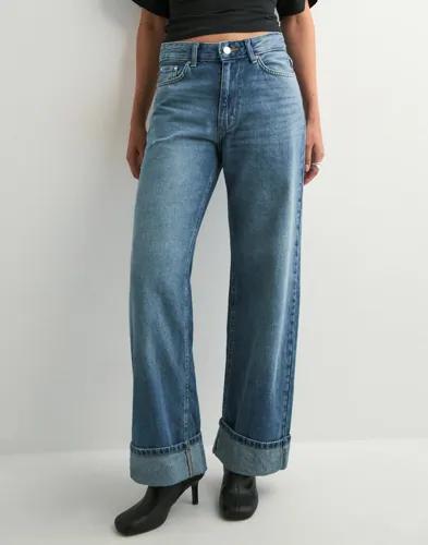 Only - Blå - Onlella Mw Wide Fold Up Dnm TAI519 