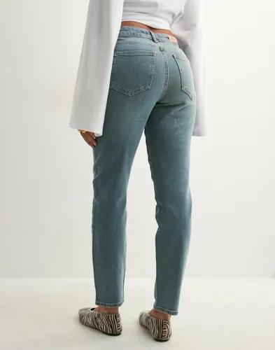 Only - Blå - Onlemily Hw Stretch Ank Dnm CRO787 