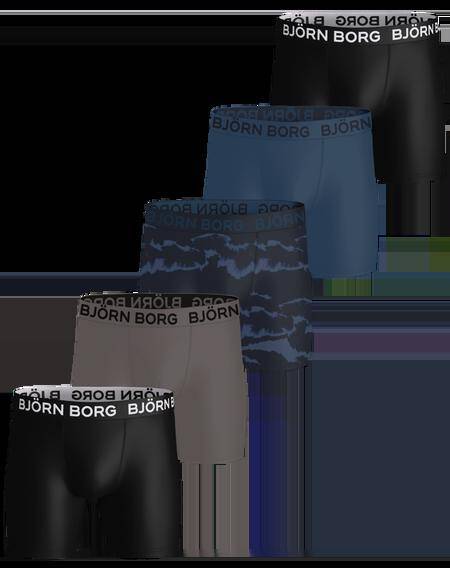 Björn Borg Sports Microfiber Boxers 5-pack Multi, XXL 