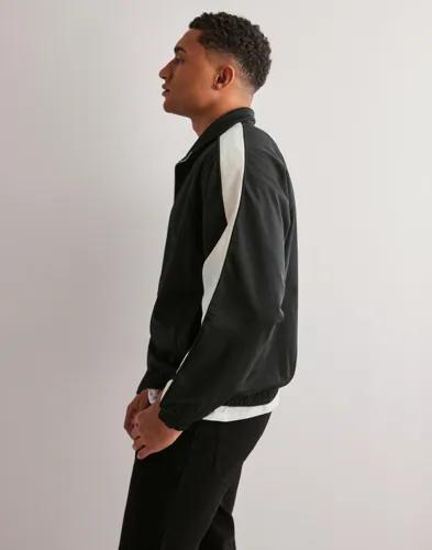 Jack & Jones Jcoconcrete Tape Sweat High Neck Sweatshirts Svart 