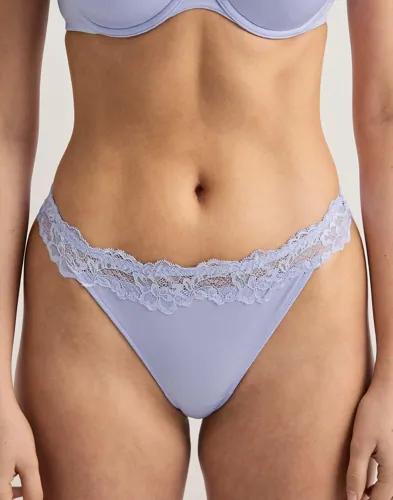Hunkemöller - Blå - Lace & Shine String R 