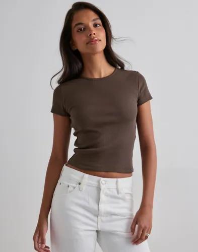 Vero Moda - Brun - Vmchloe Ss Short Top Ga Jrs Noos 