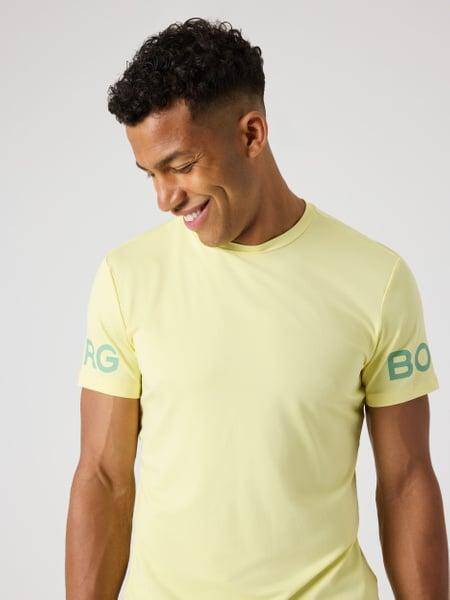 Björn Borg Borg T-shirt Gul, XXL