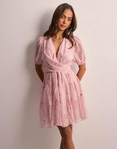 Neo Noir - Rosa - Wendi Flower Crepe Dress 