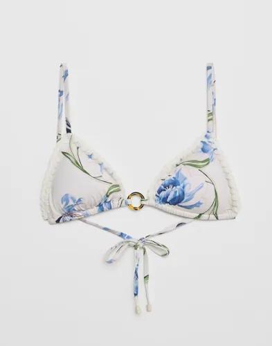 Malina - Blommig - Roselyn Crochet Trimmed Bikini 