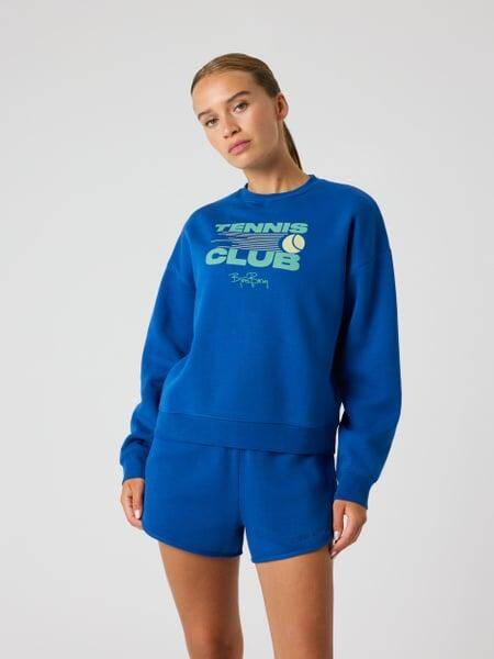 Björn Borg Borg Boyfriend Sweatshirt Blå, XXL 