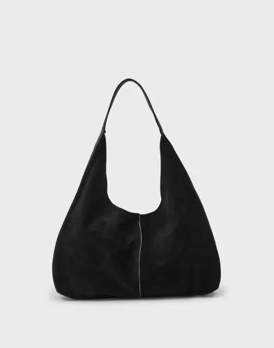 BECKSÖNDERGAARD - Svart - Suede Siena Bag 