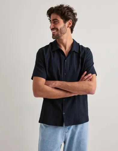 Samsøe Samsøe Avan Jx Shirt 14698 Randiga skjortor Blå 