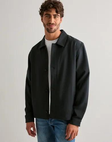 Brand Island Cole Overshirt Overshirts Grå 