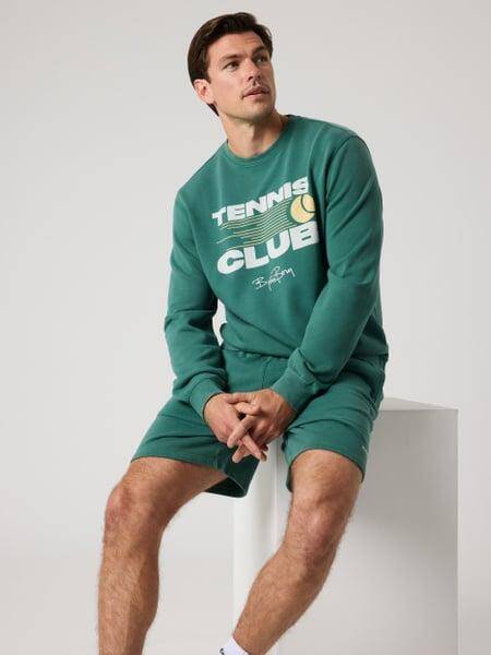 Björn Borg Borg Classic Print Sweatshirt Grön, XXL