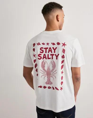 Casual Friday Cfoksvoll 0281 T-shirt Kortärmade t-shirts Vit 