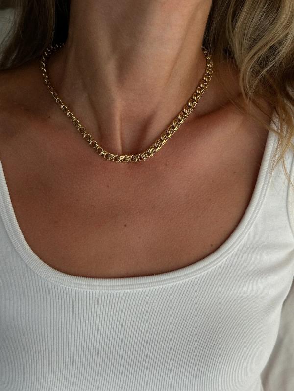Muli Collection - Guld - Bismarck Necklace 