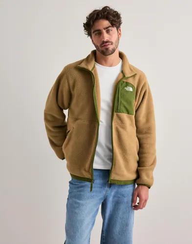 The North Face M Yum Offpeak Fz Jkt Fleecejackor Brun