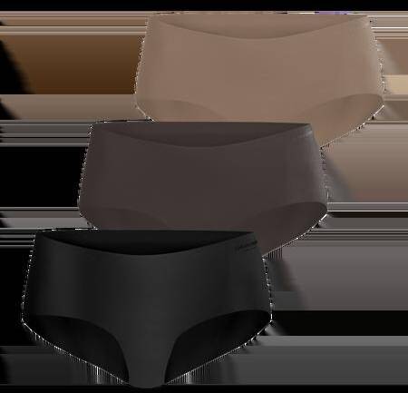 Björn Borg Invisible Hipster 3-pack Svart, XXL 