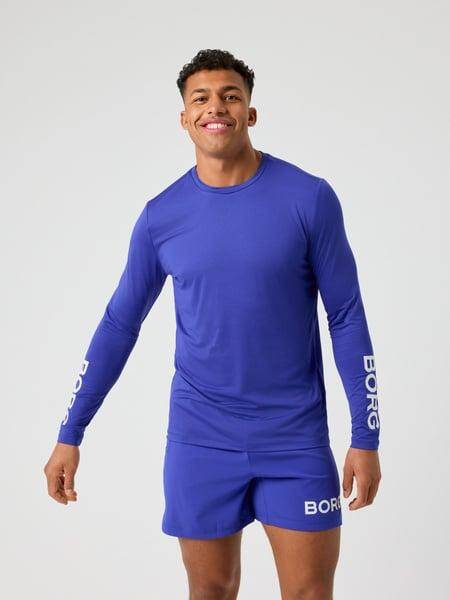 Björn Borg Borg Long Sleeve T-shirt Blå, XXL 