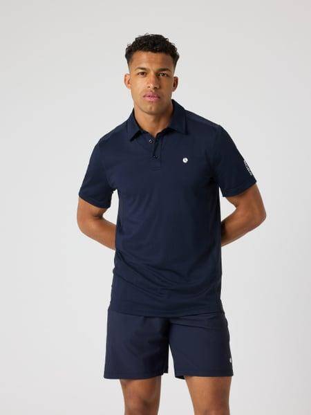 Björn Borg Ace Mesh Panel Polo Shirt Marinblå, XXL 