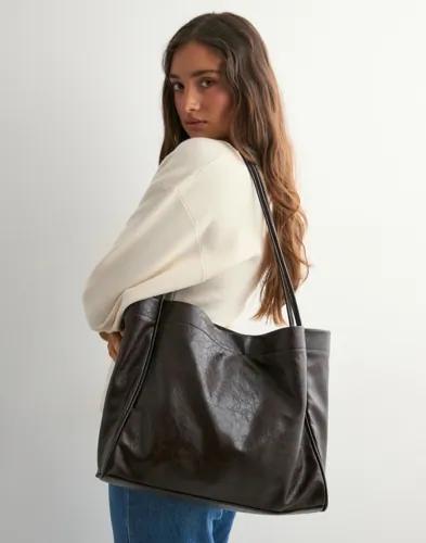 Pieces - Brun - Pcannie Patent Daily Bag D2D Fsy