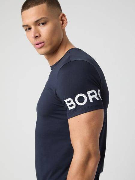 Björn Borg Borg T-shirt Marinblå, XXL 