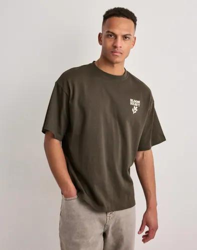 Casual Friday Cfrude 0284 Relaxed T-shirt Kortärmade t-shirts Brun 