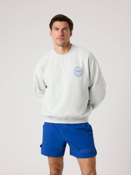 Björn Borg Ace Oversized Sweatshirt Grå, XXL