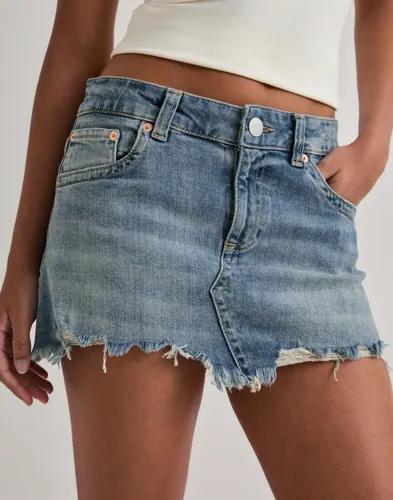 Nelly - Blå - Perfect Jeans Skirt
