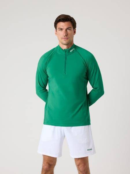 Björn Borg Borg Golf Midlayer Half Zip Grön, XXL 