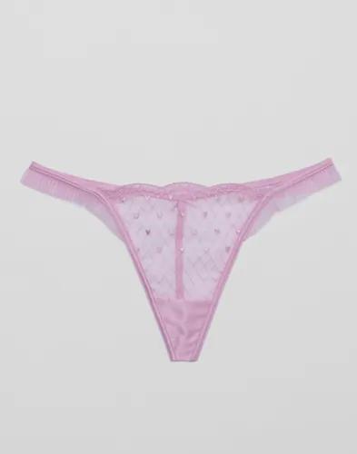 Hunkemöller - Rosa - Cordelie Hl T String