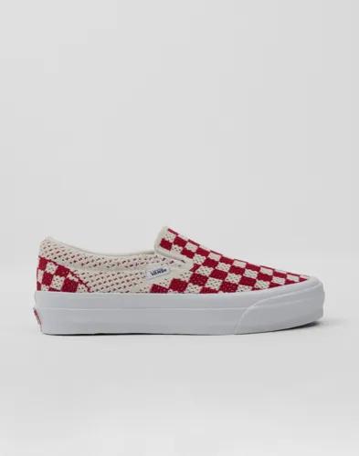 VANS - Röd - Lx Classic Slip-On
