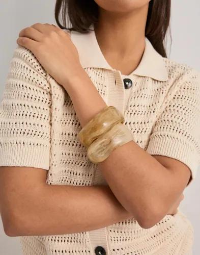 Pilgrim - Beige - Aase Bracelet 