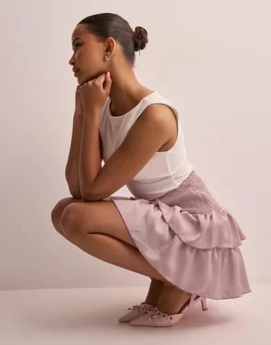 Neo Noir - Rosa - Carin Heavy Sateen Skirt