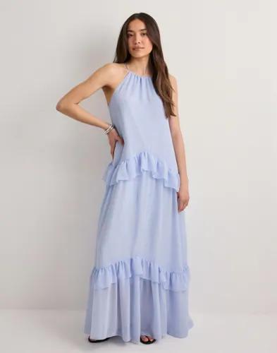 Vero Moda - Blå - Vmmackenzie Sl Halter Dress Exp