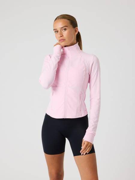 Björn Borg Borg Soft Zip Midlayer Rosa, XXL 