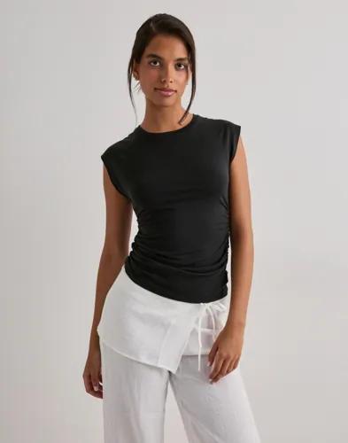 Vero Moda - Svart - Vmavasarah Sl Top Jrs Noos 