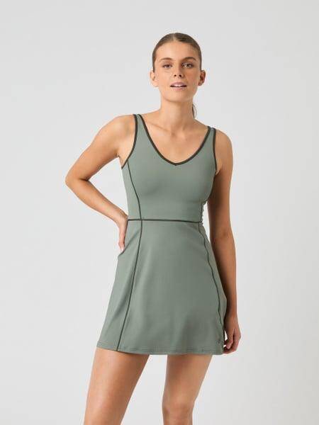Björn Borg Ace V Dress Grön, XXL 