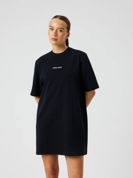 Björn Borg Studio Oversized T-shirt Dress Svart, XXL 