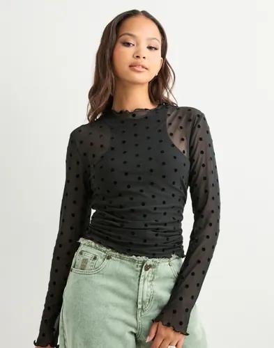 Only - - Onljuliet L/S Mockneck Top Box Jrs 