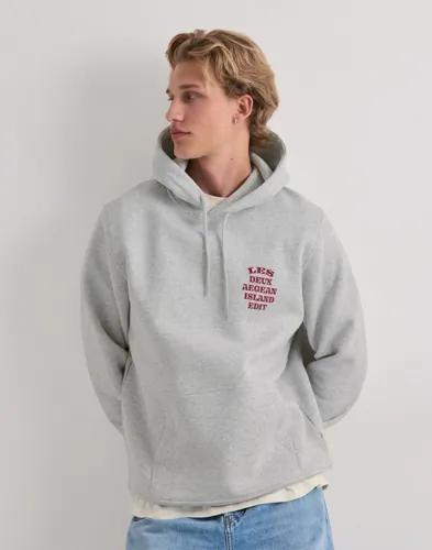 Les Deux Ceramic Hoodie Hoodies Grå 