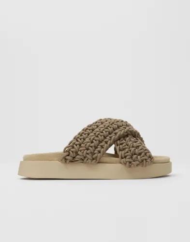 Inuikii - Beige - Slipper Woven 