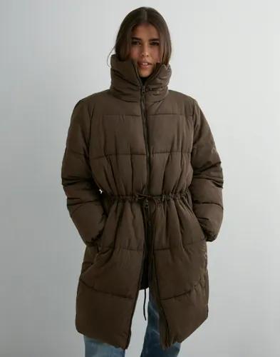 Pieces - Brun - Pcjumbo Puffer Jacket 