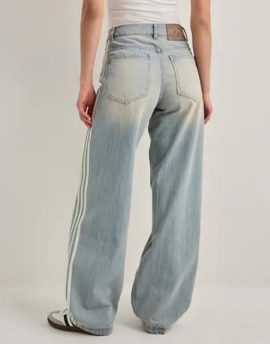 Adidas Originals - Blå - Dad Jeans 